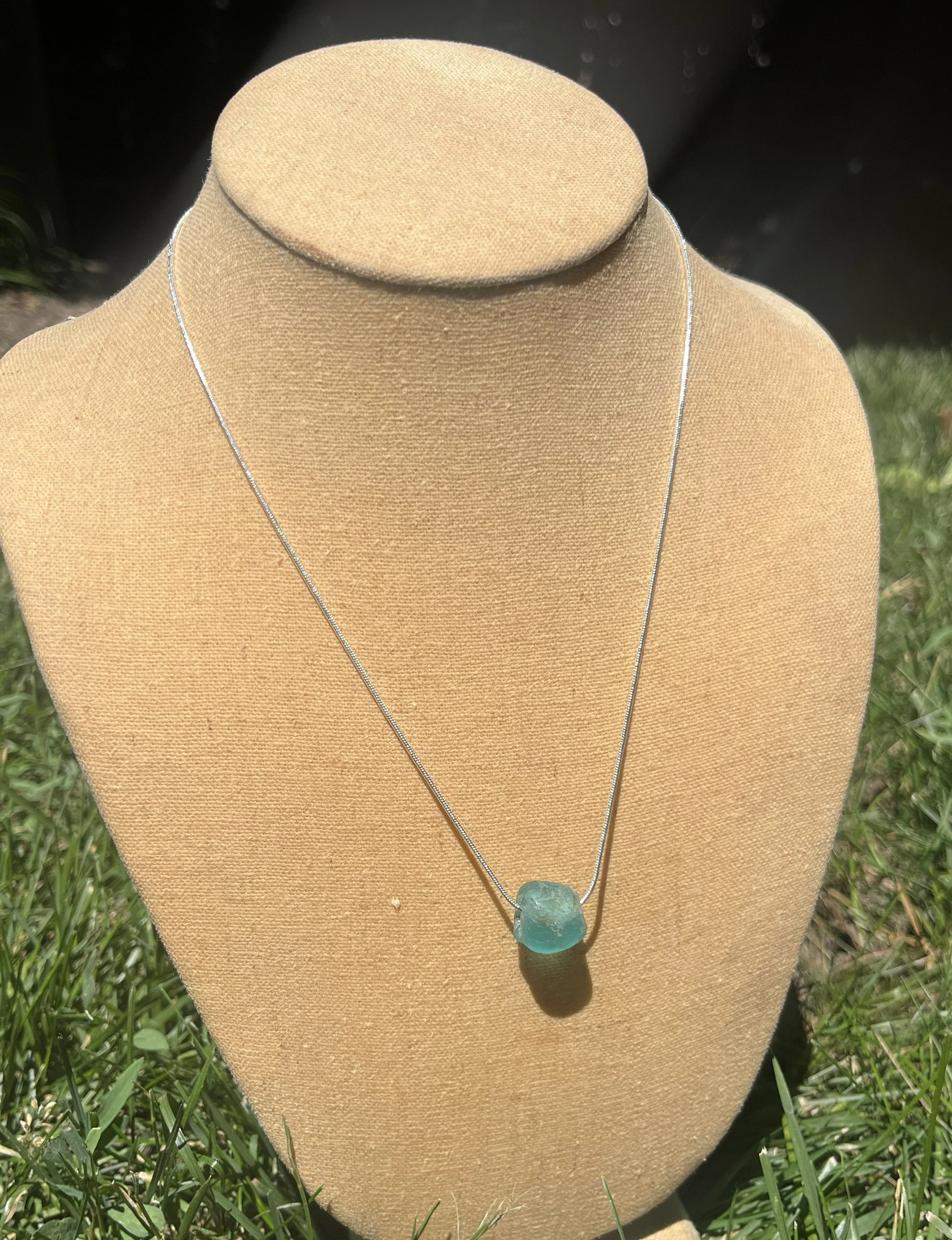Silver Necklace Turquois July 14.jpg