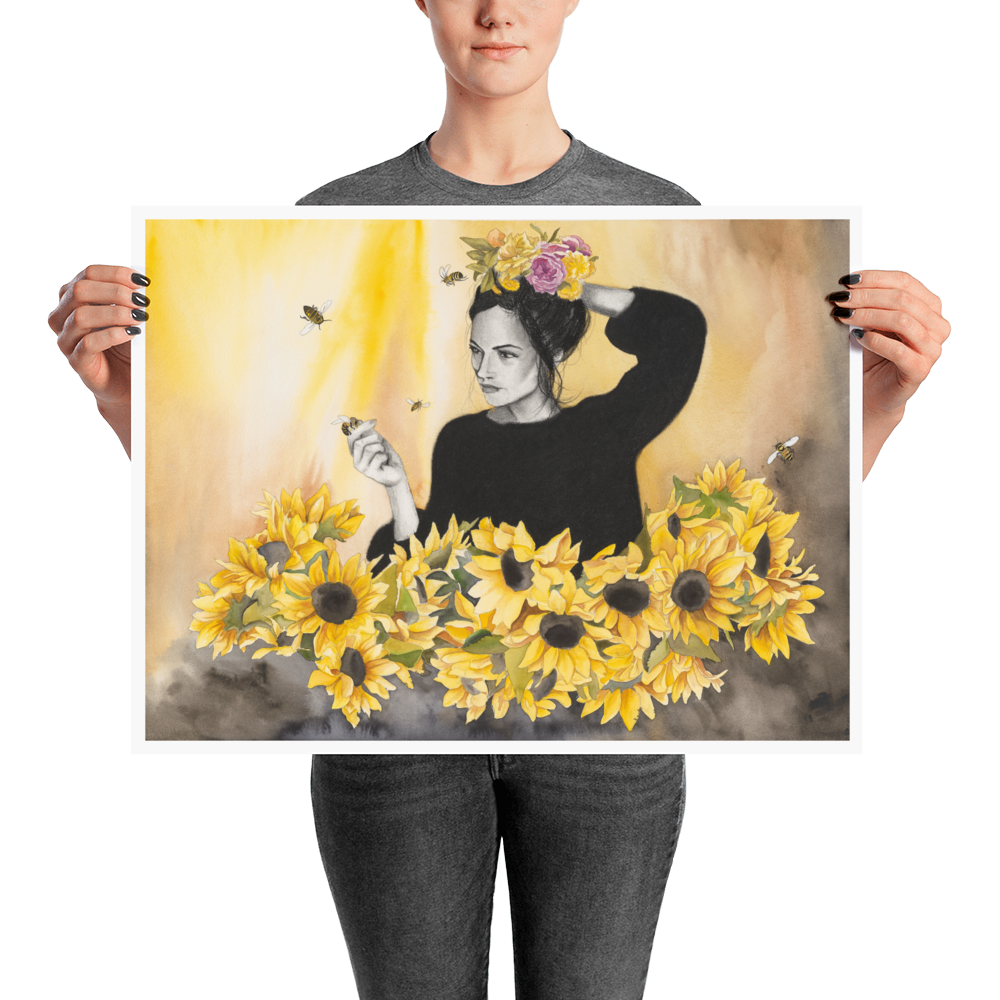 18x24-Sunflowers-and-Honey-Bees_mockup_Person_Person_18x24.png