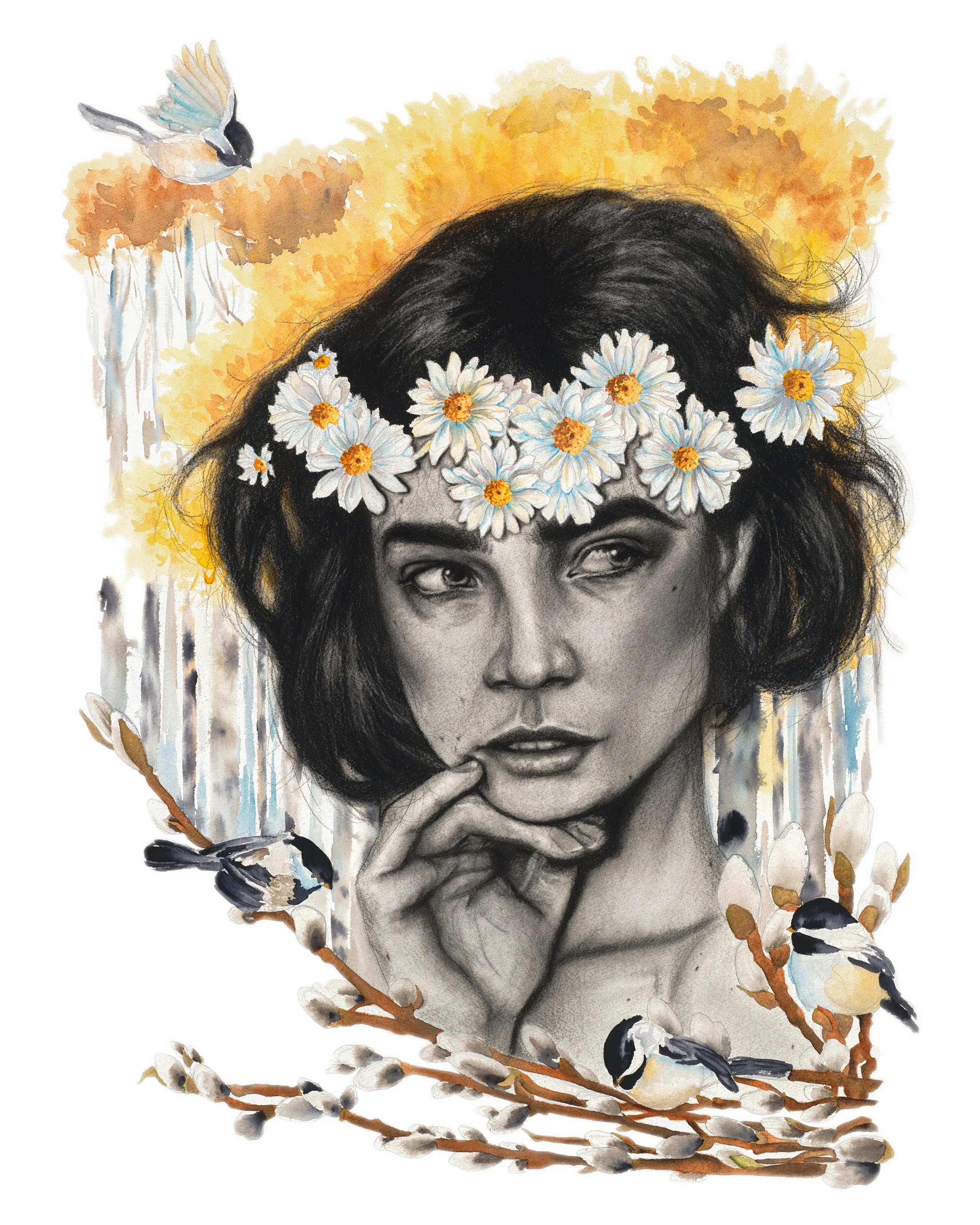 16x20 Daisies and Chickadees.jpg