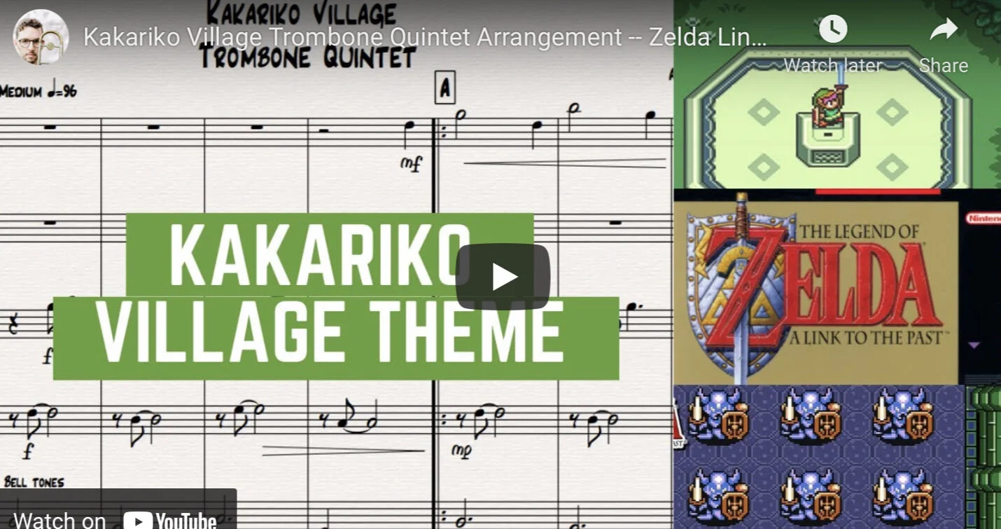 Kakariko Village - Arrangement Video and PDFs