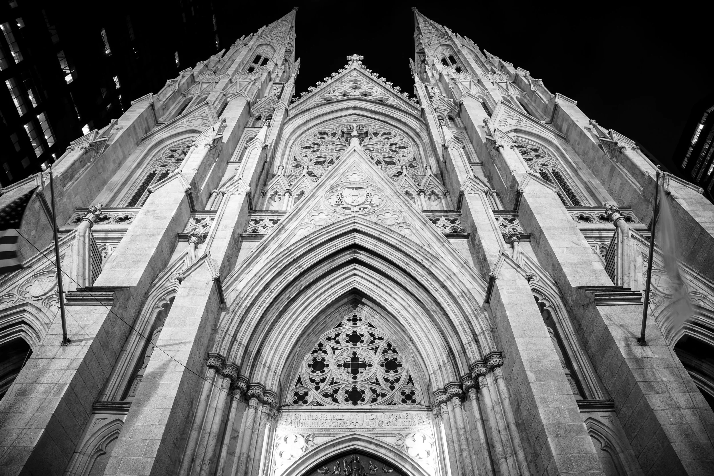 St Patrick's at Night