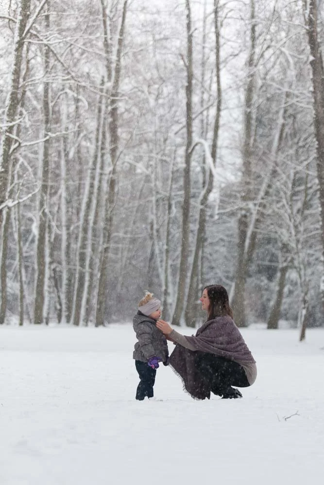 Snow Day Family Photo 3