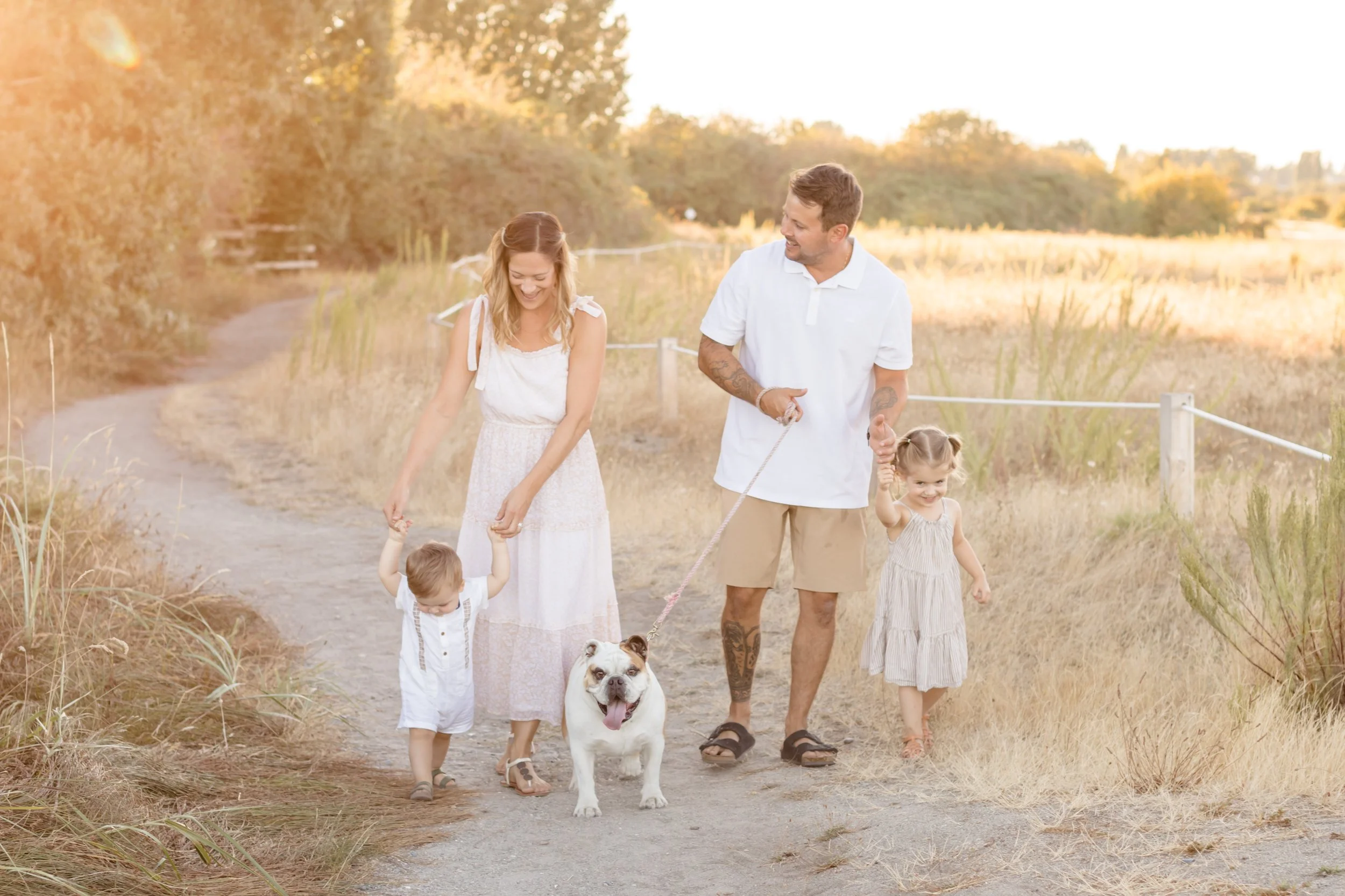 Centennial Beach Family Photo Session | Manning Family | Community Photography South Delta