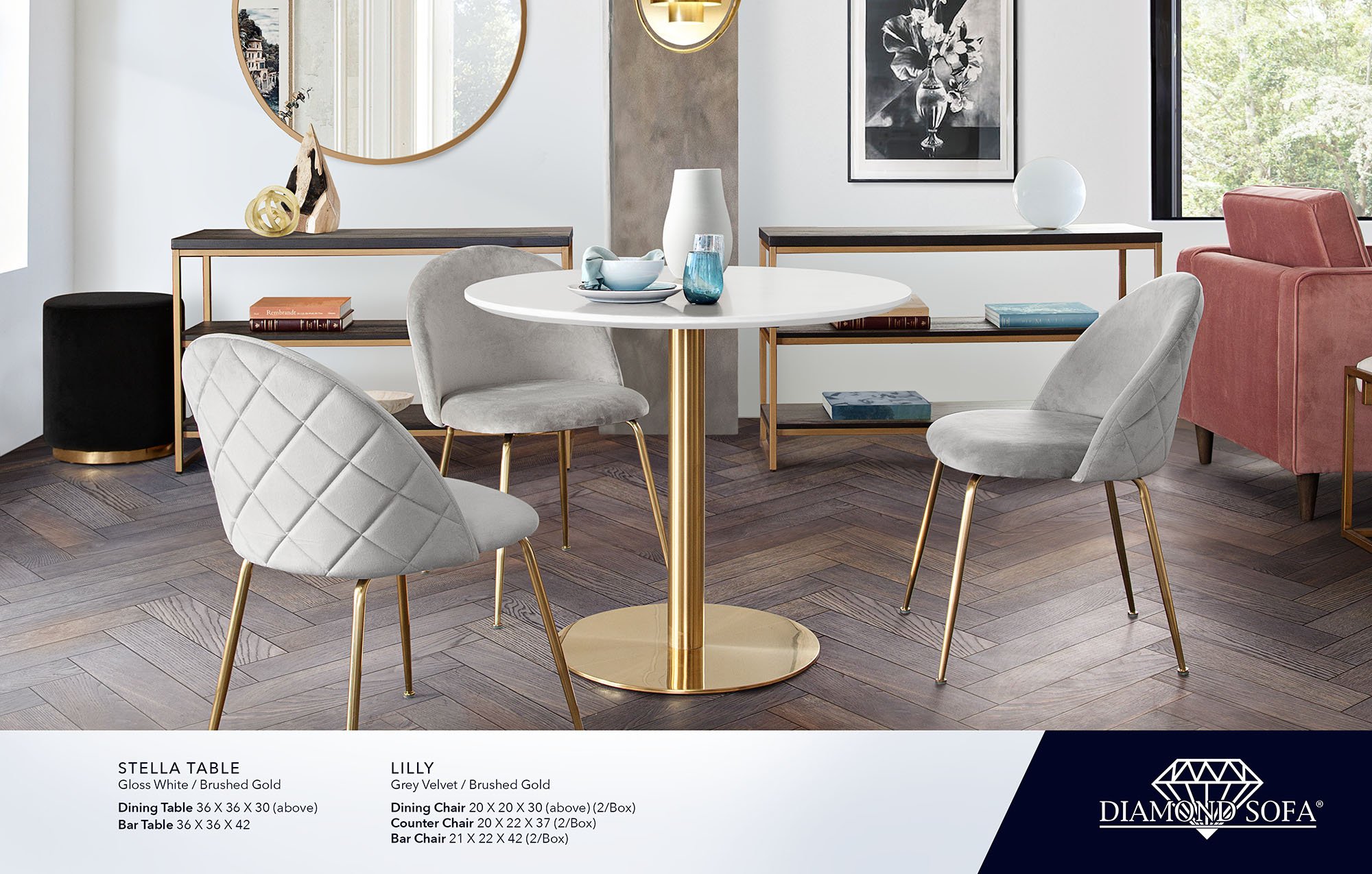 Stella Table | Lilly Chair