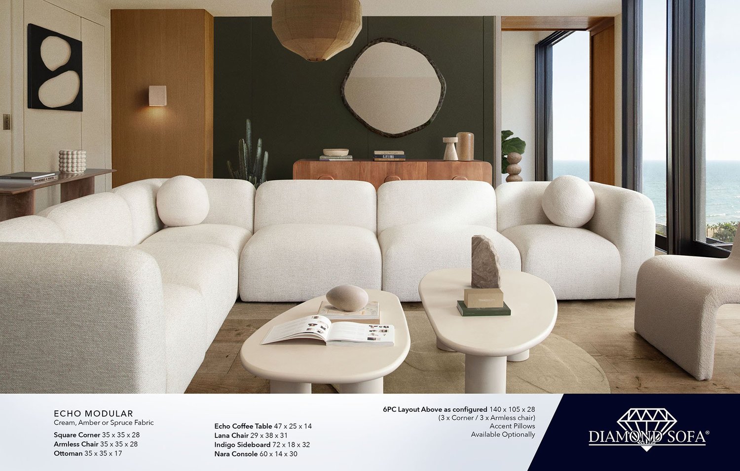 Echo Modular — Diamond Sofa