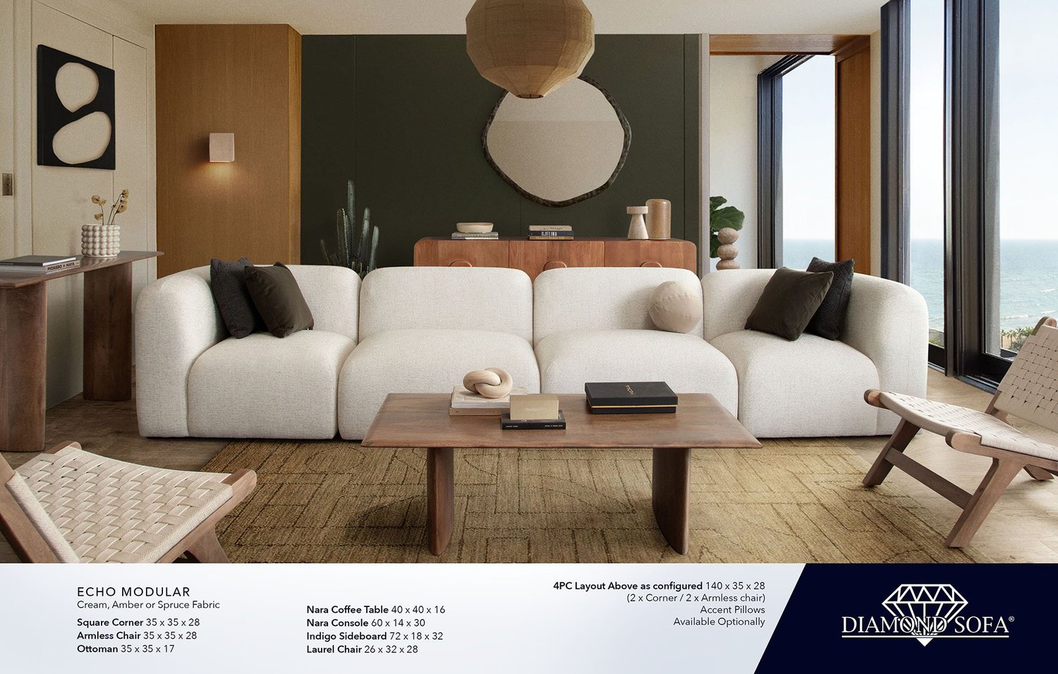 Echo Modular — Diamond Sofa
