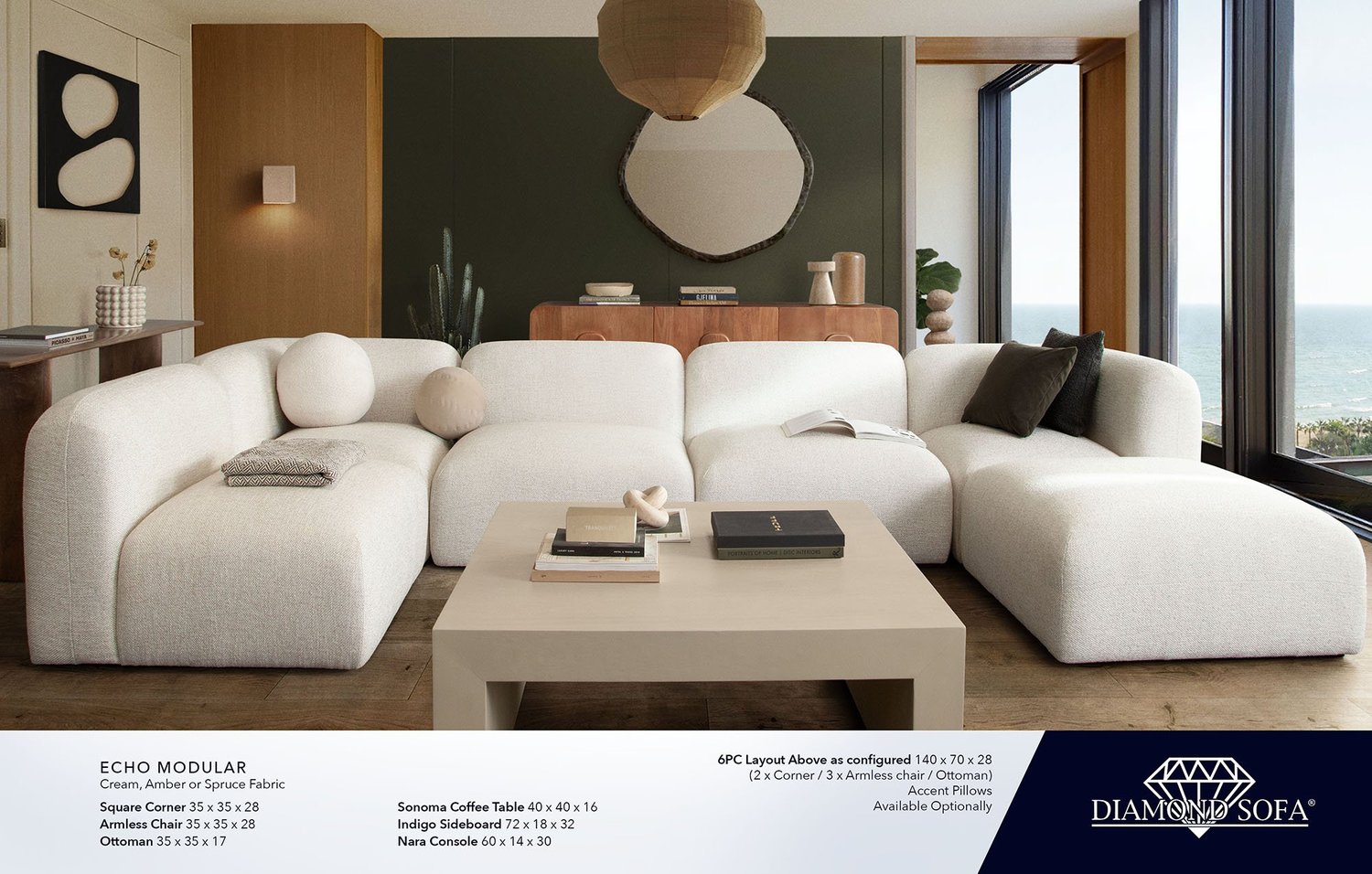 Echo Modular — Diamond Sofa