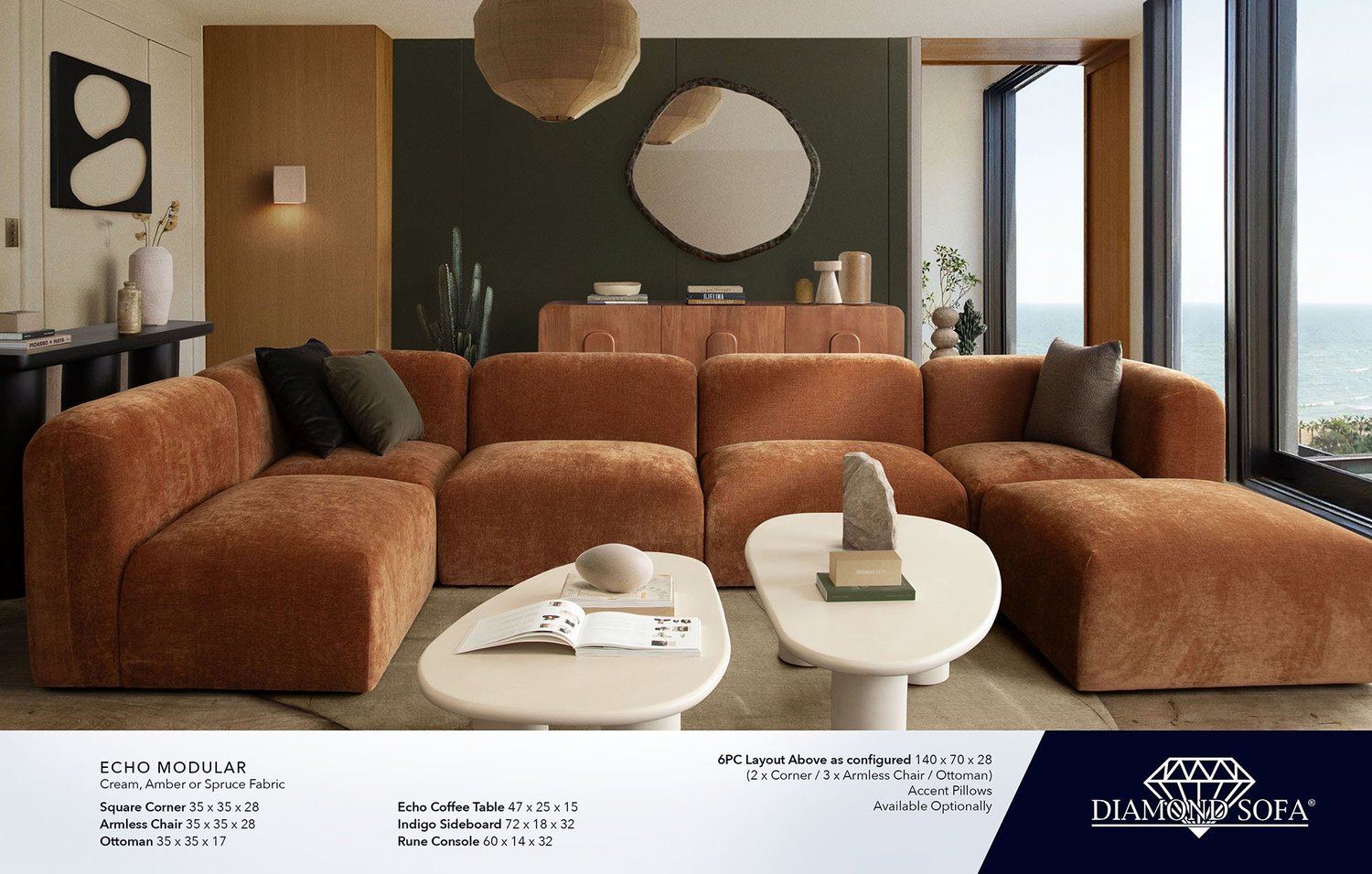Echo Modular — Diamond Sofa