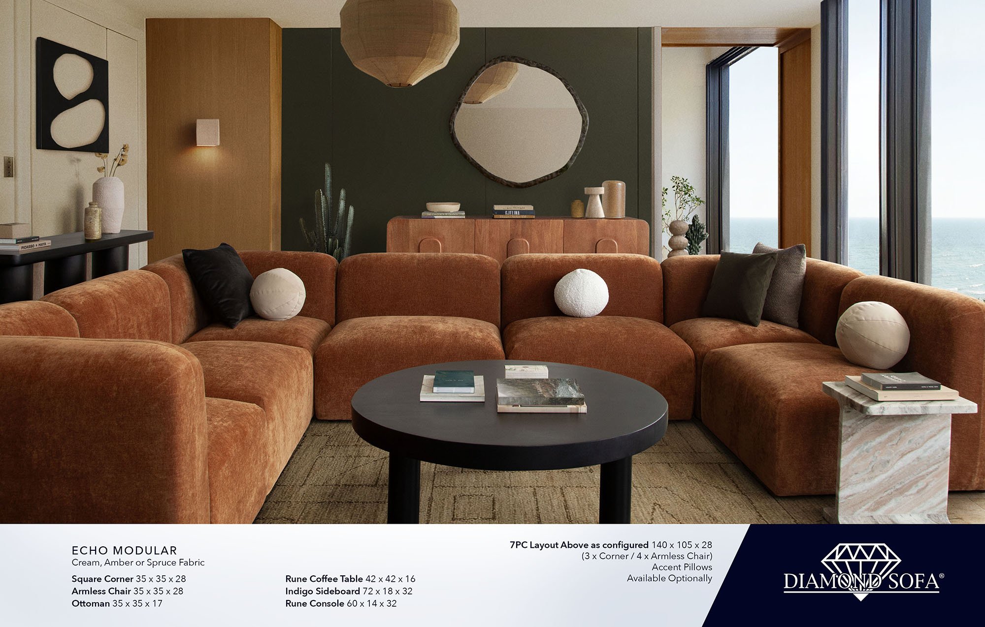 Echo Modular — Diamond Sofa