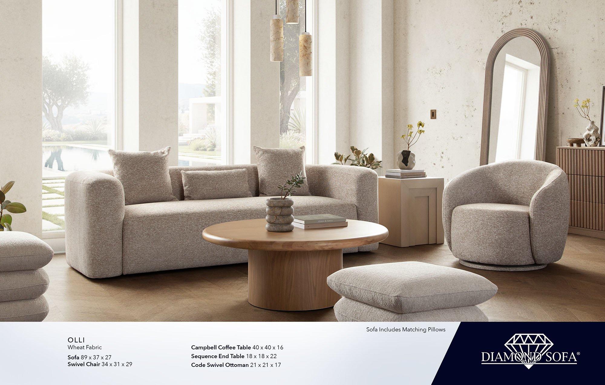 Olli Sofa / Swivel Chair