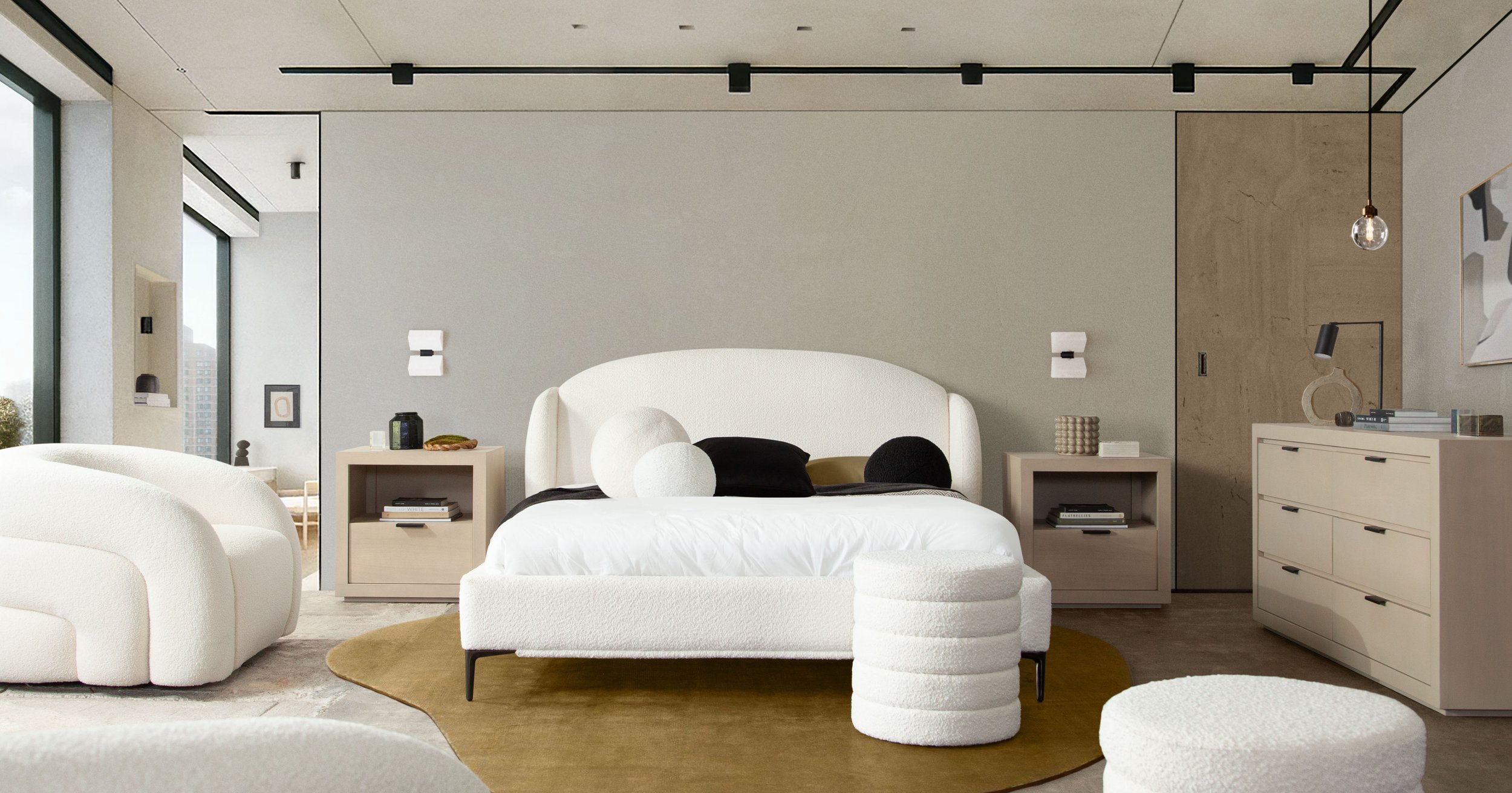 path-white-shearling-bed-sonoma-nightstand-dresser-quantum-swivel-chair-helix-boucle-ottoman2.jpg