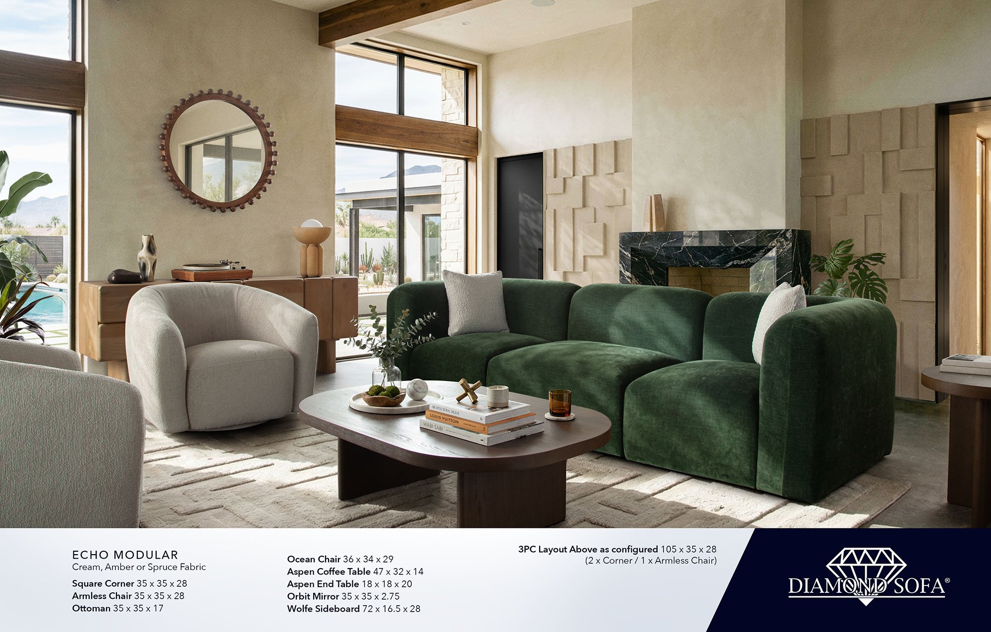 Echo Modular — Diamond Sofa