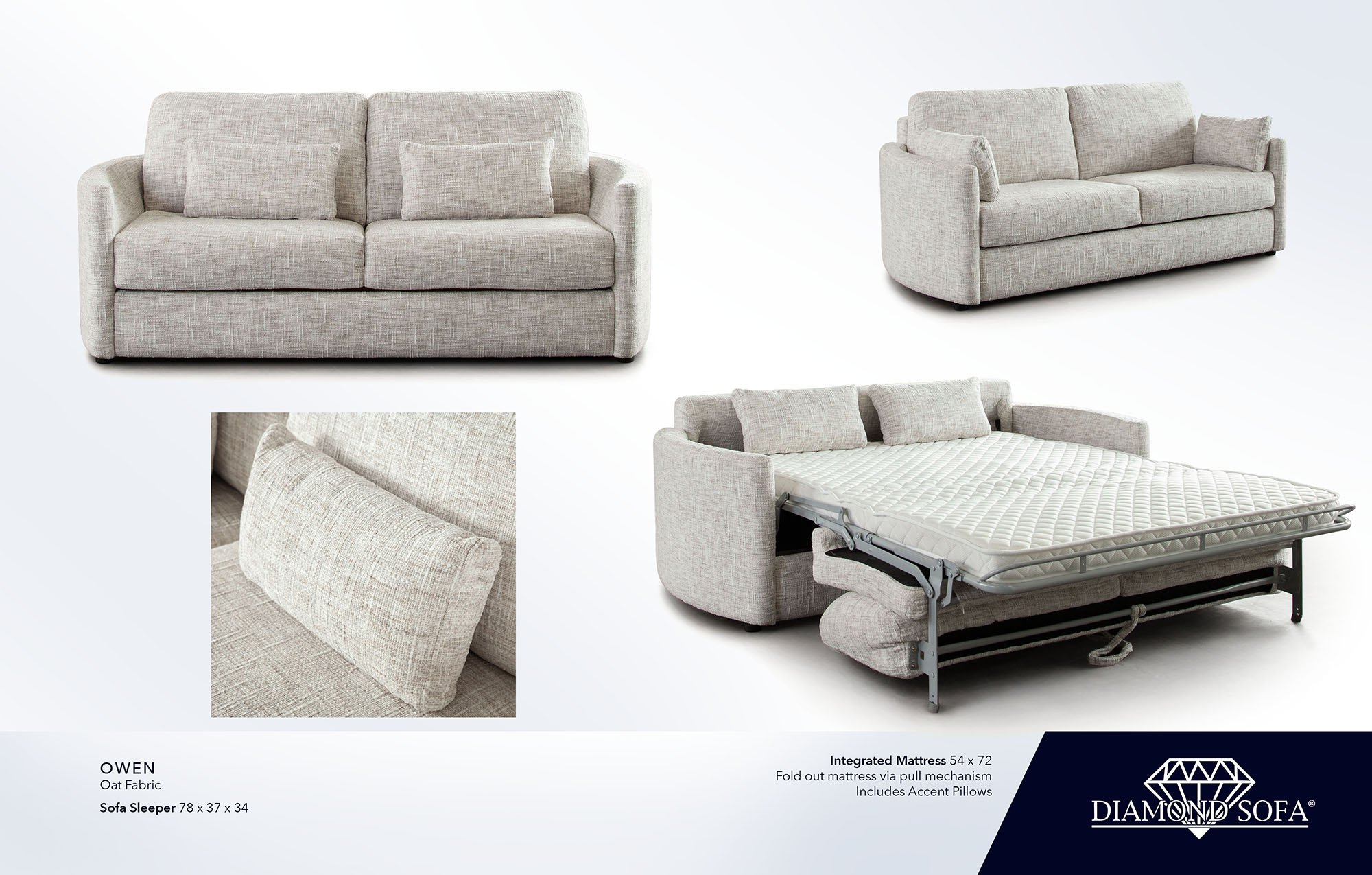 Owen Sleeper Sofa (NEW)