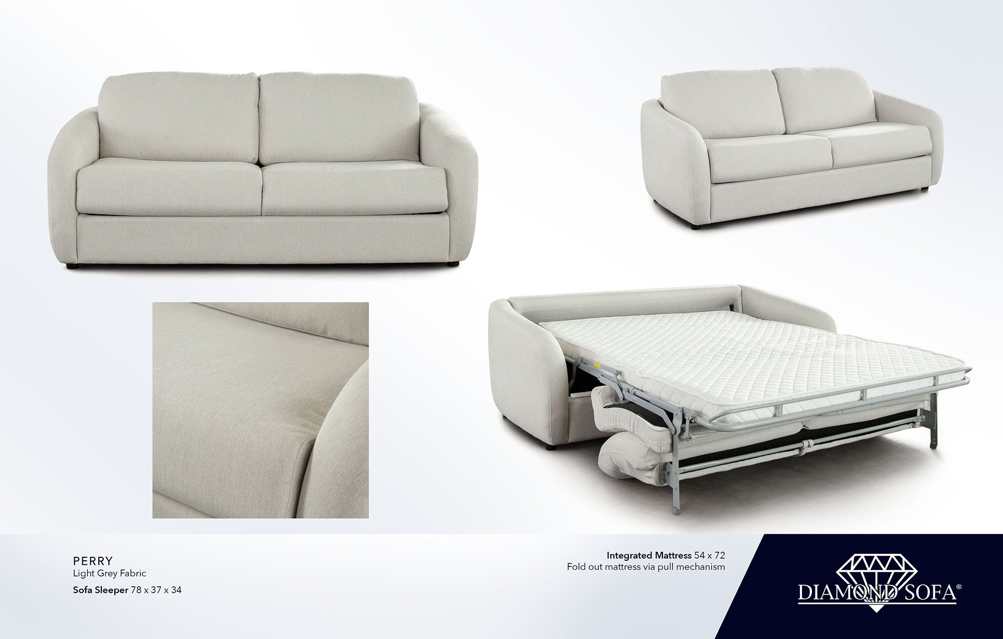 Perry Sleeper Sofa (NEW)