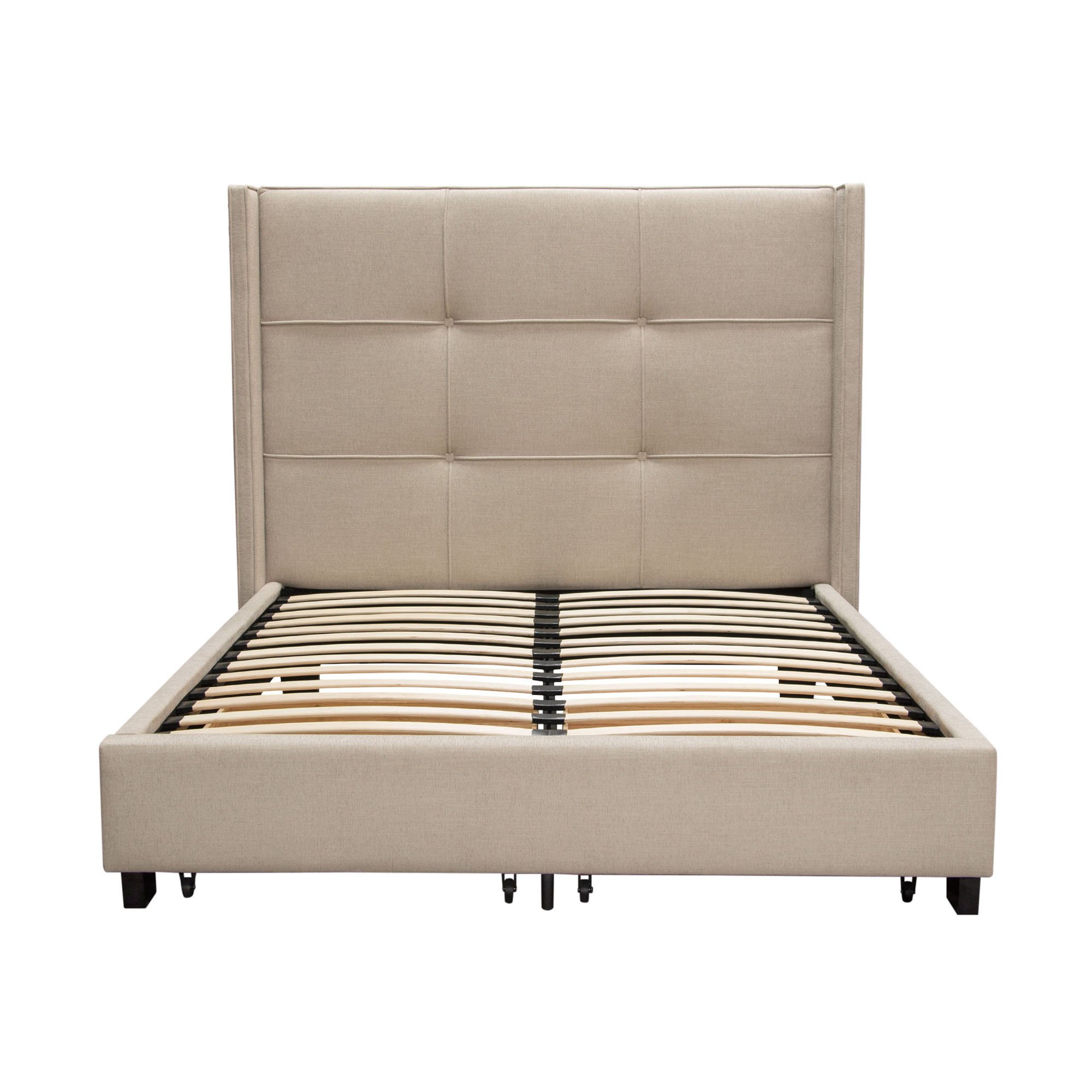 BEVERLY FOOTBOARD STORAGE BED (Q Only)