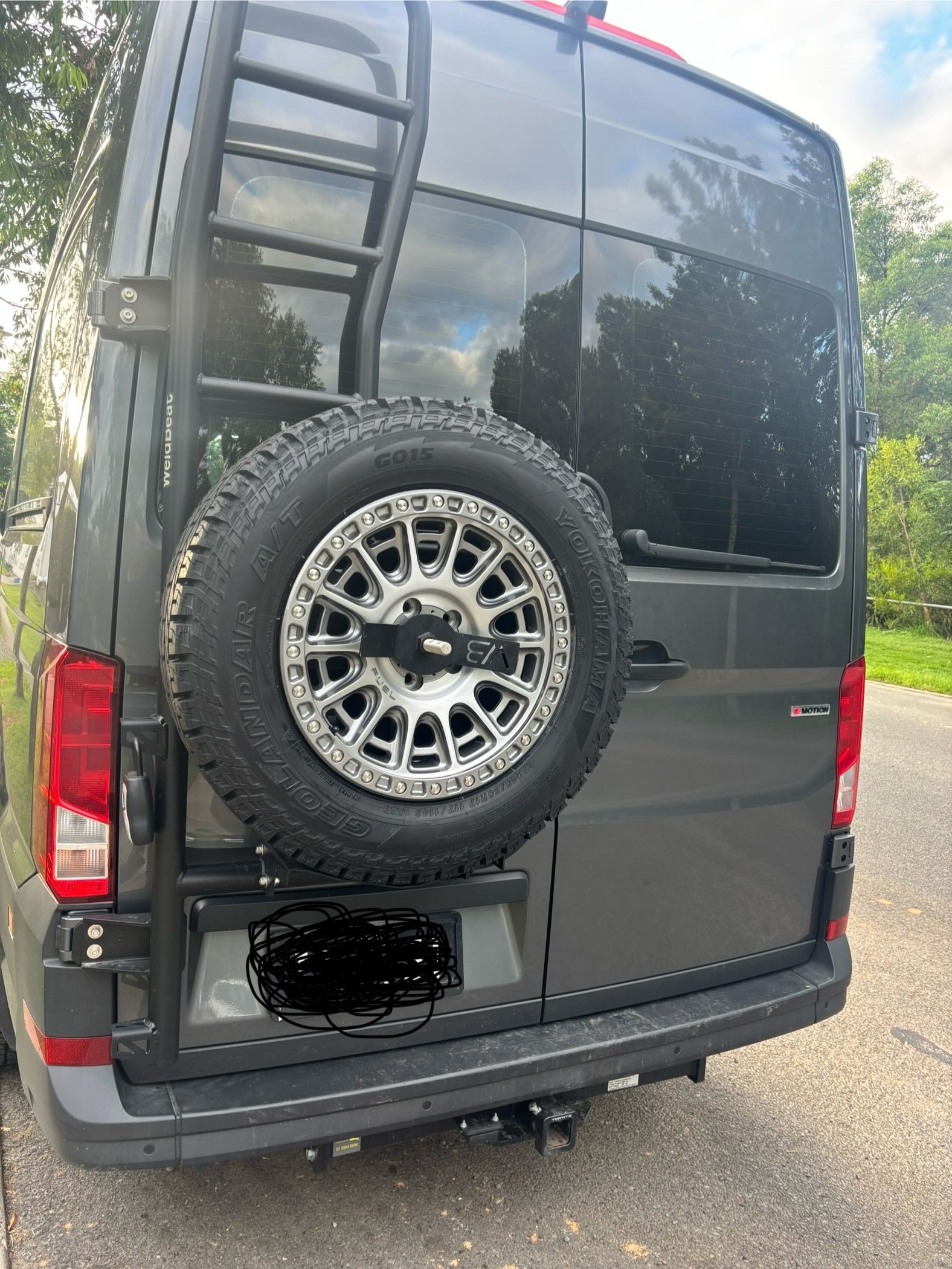 Weldbeat VW Crafter Ladder: The Ultimate Accessory for Your Van Life