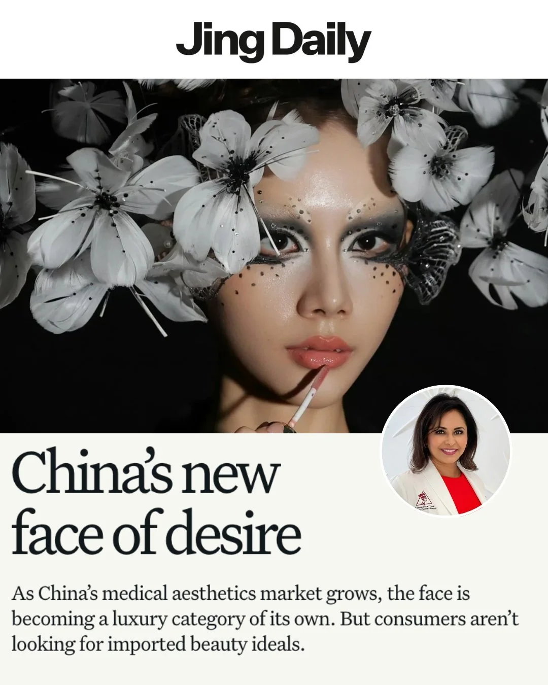 Honored to be featured in @jingdaily, where insights from my recent conversation with luxury expert @drdaniellanger on The Future of Luxury Podcast were included in his article, &ldquo;China&rsquo;s New Face of Desire.&rdquo;

One of the biggest shif
