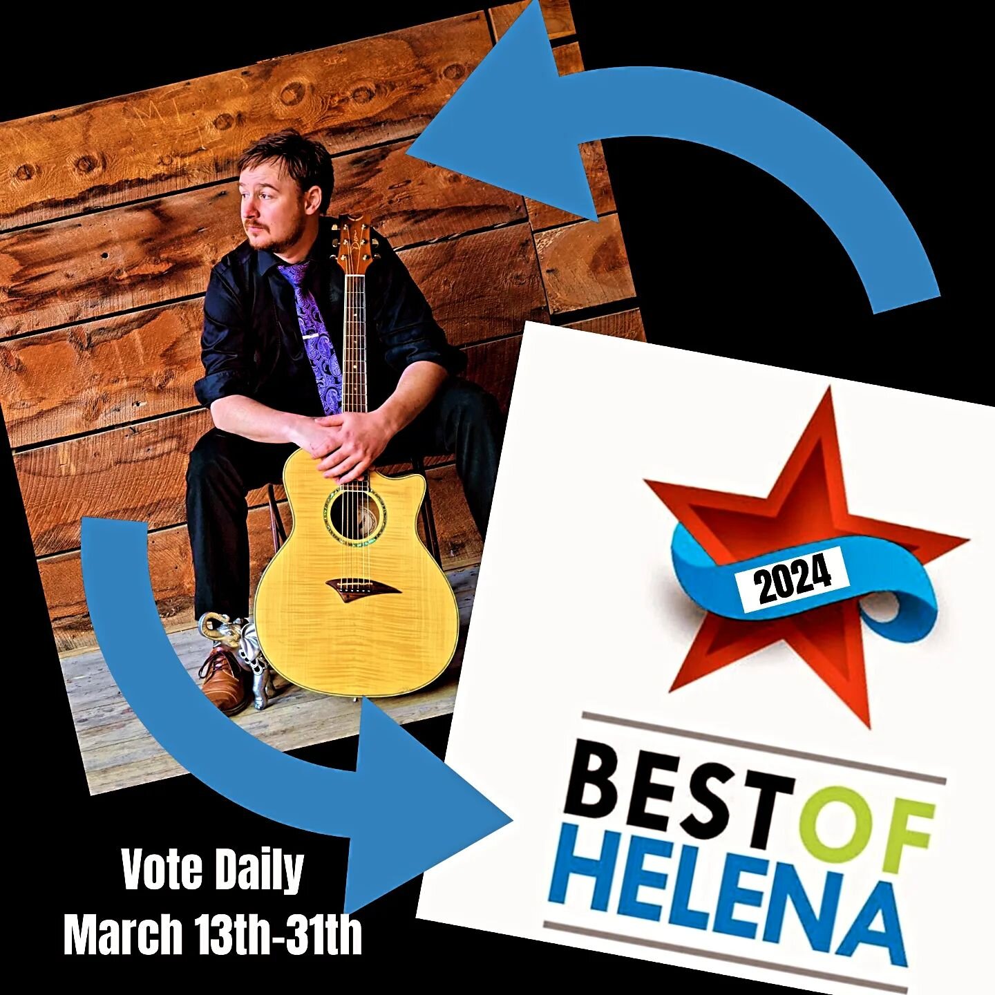 It's that time of year again folks! Dan Henry 
has made it into the best of Helena list (Local Band)  and needs your help to win it this year. 

Follow the link below to start voting!

You can vote once each day from March 13th to the 31st. 

https:/