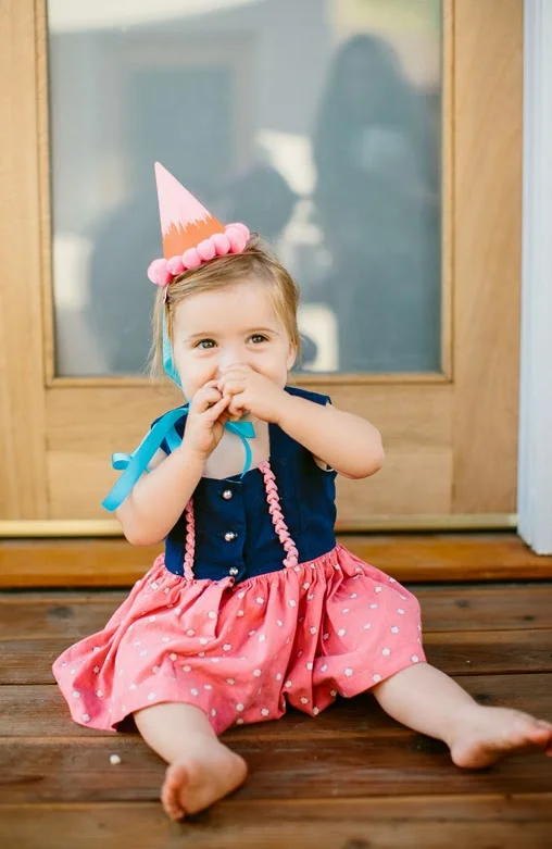 one candle on the cake