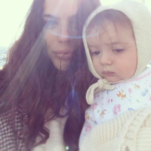 emptying our minds out by the ocean