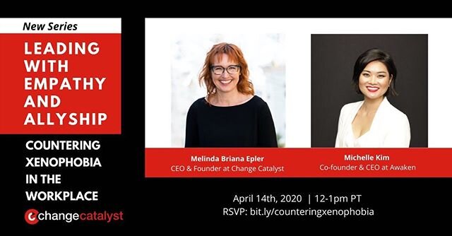 Tune in on Tuesday for another lively conversation, this time on Allyship and combating xenophobia! 
Excited and honored to be the FIRST GUEST on this new series by @changecatalysts 😍🎉 #allyship #diversity #inclusion #equity #covid19