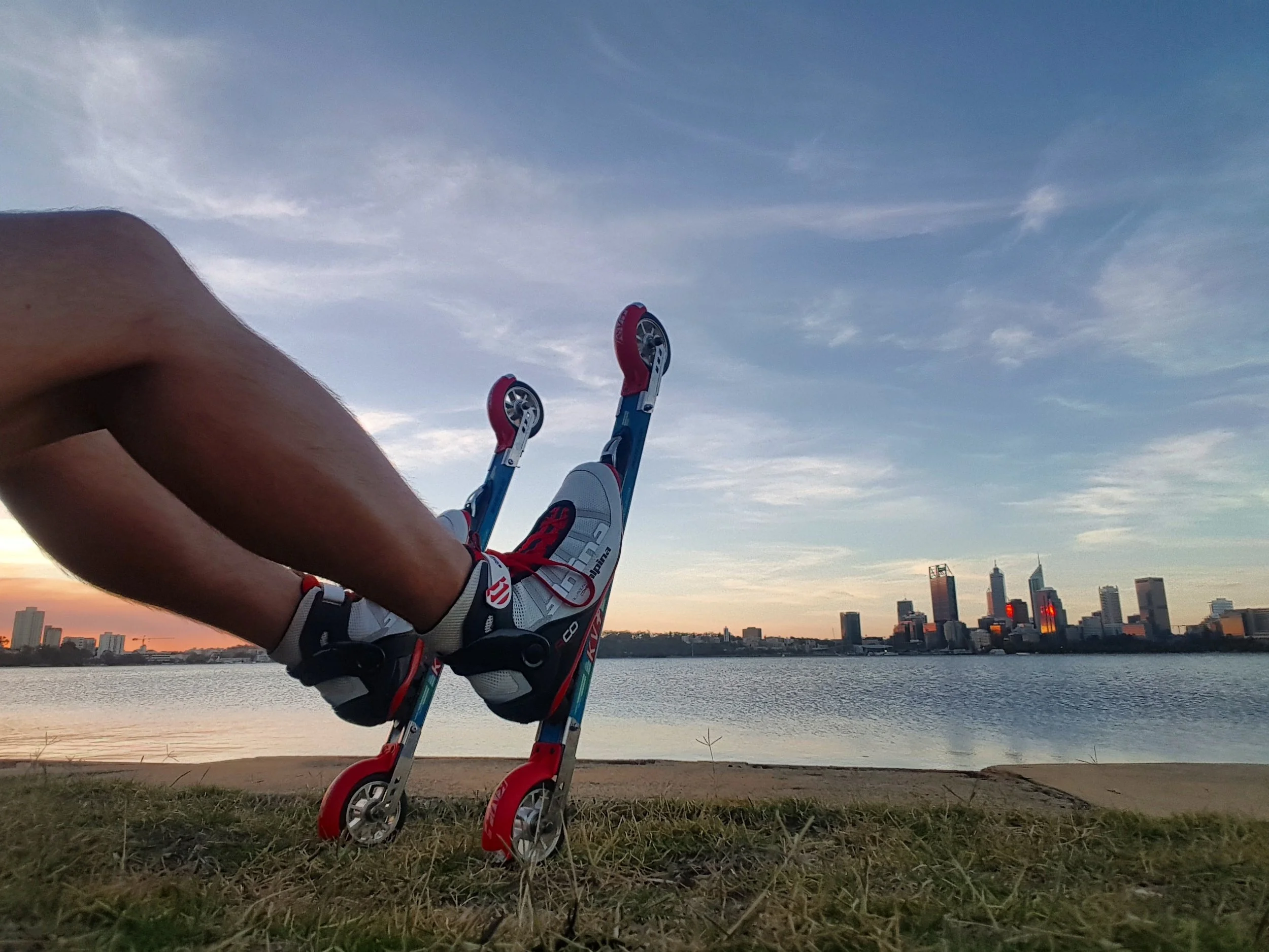 Roller Ski Social Ride Viveash to Woodbridge