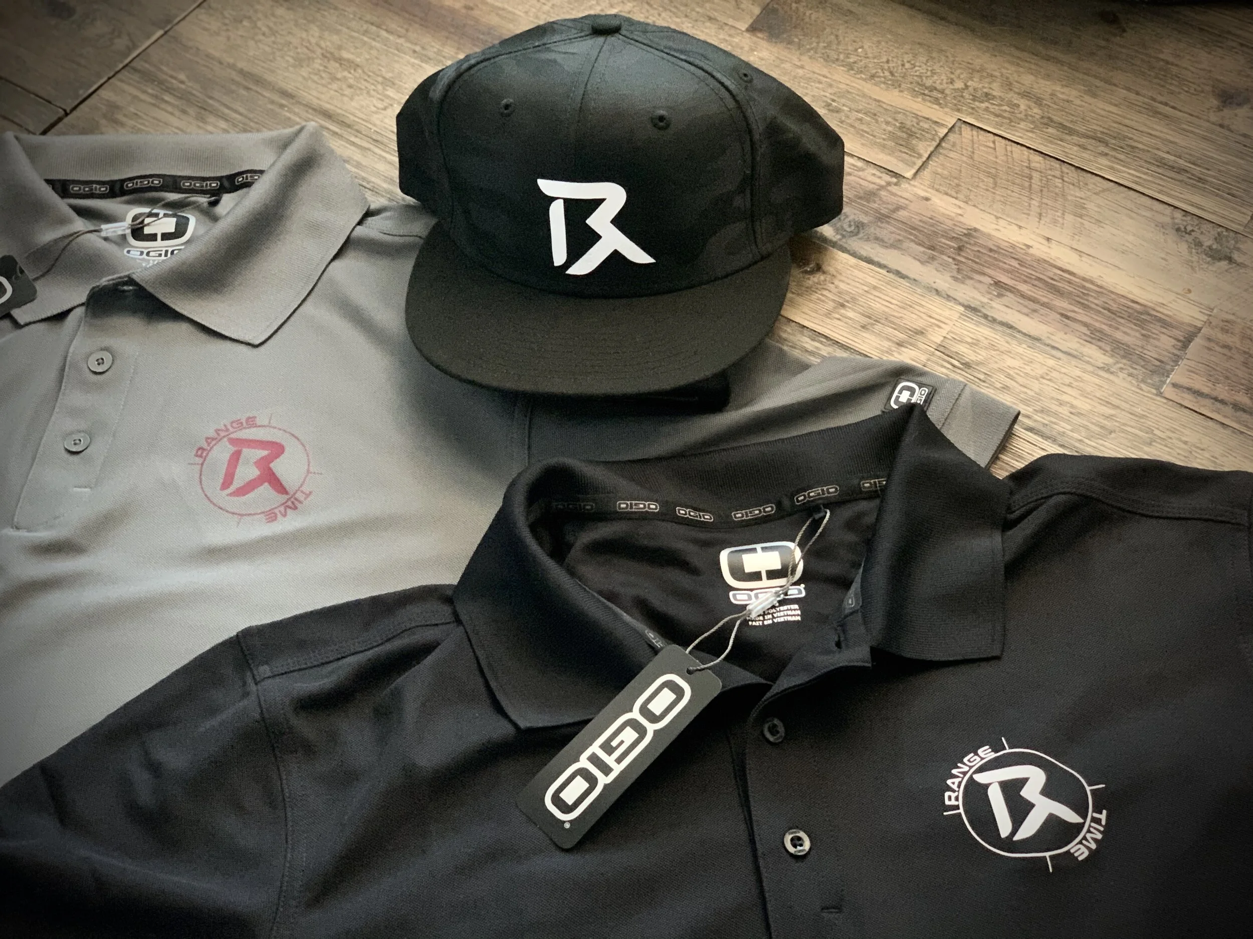Range Time LLC polos and hat.JPEG