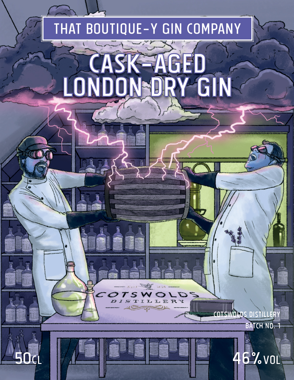 A quick look at... Our Double-Barrel Gin from Cotswolds