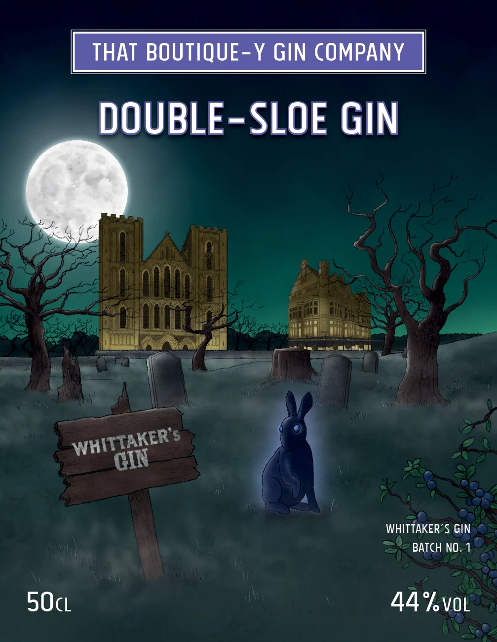 A quick look at... Our Double-Sloe Gin from Whittaker's Gin