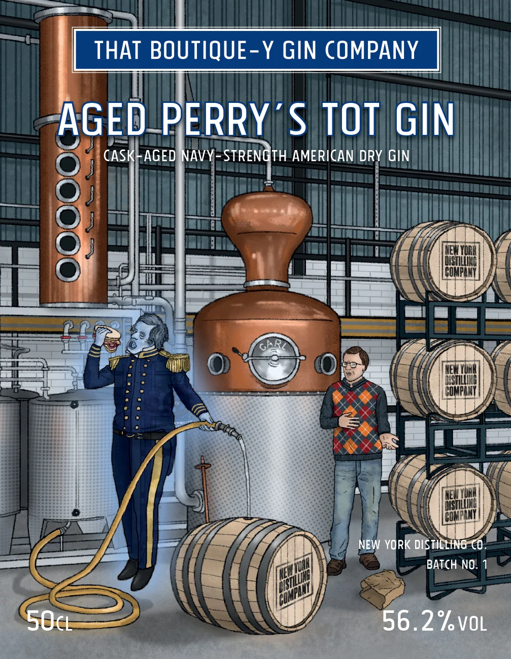 Aged Perry's Tot Gin