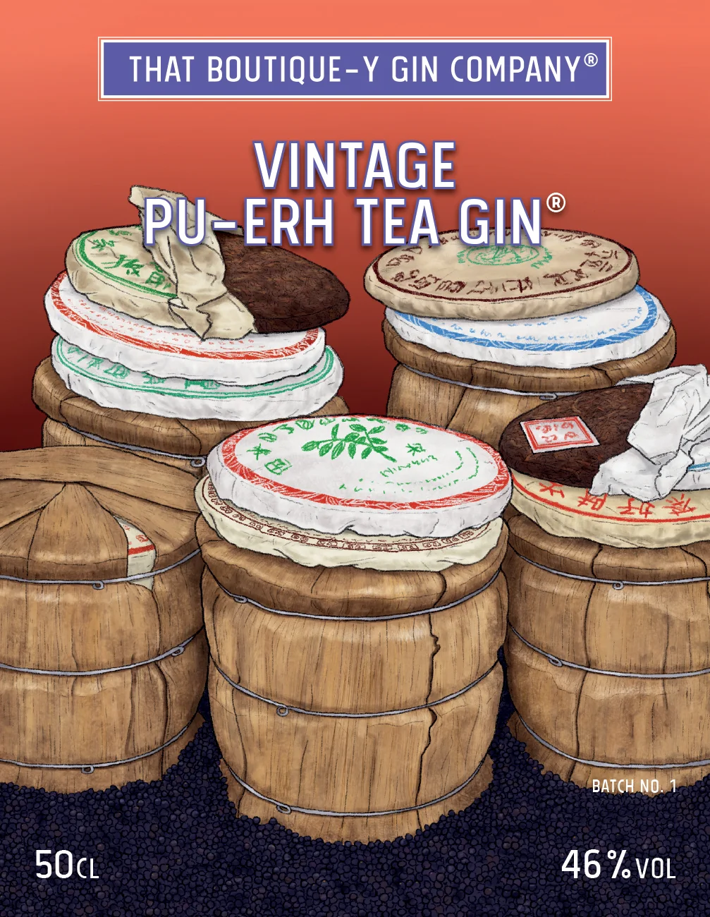 Vintage Pu-erh Tea Gin