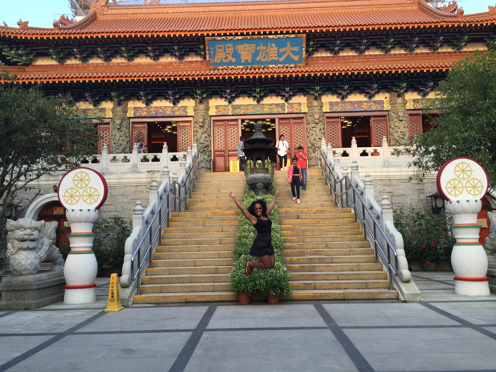 Temple on Lantau Island