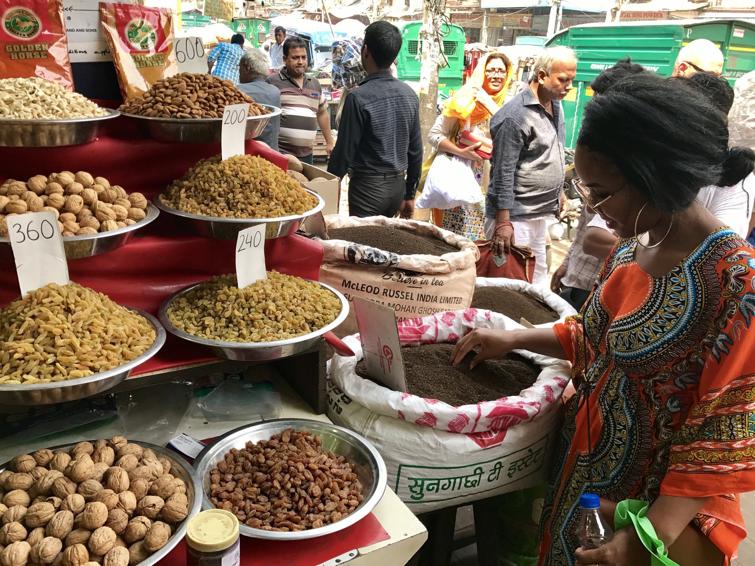 Spice Markets in Old Delhi