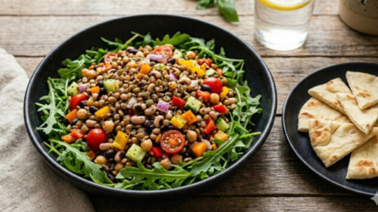 🌱 Dense Bean Salad