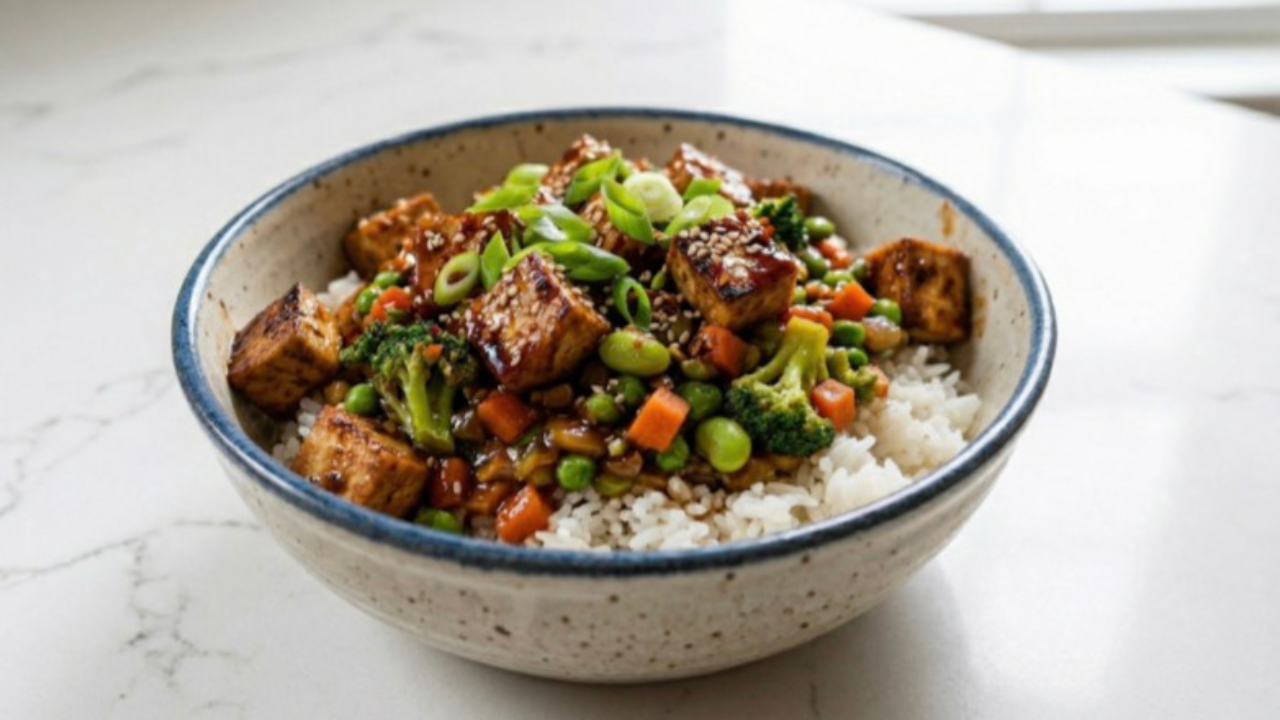 Teriyaki Tofu Bowl