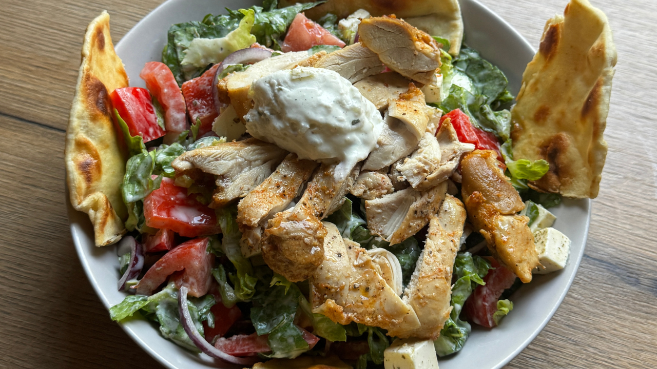 Greek Grilled Chicken Salad