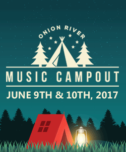 Onion River Music Campout Animated GIF Banner Design
