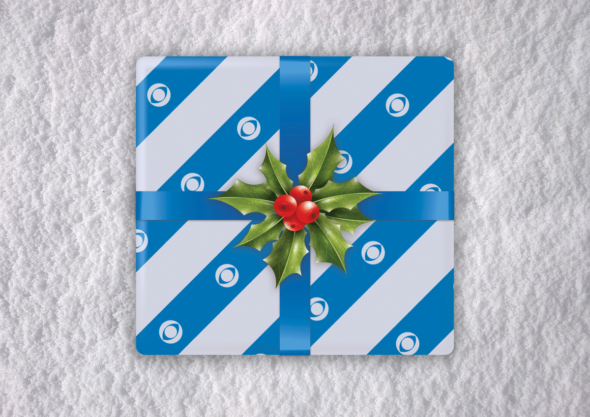 I designed this  CBS All Access  2020 Holiday Email Hero Animation