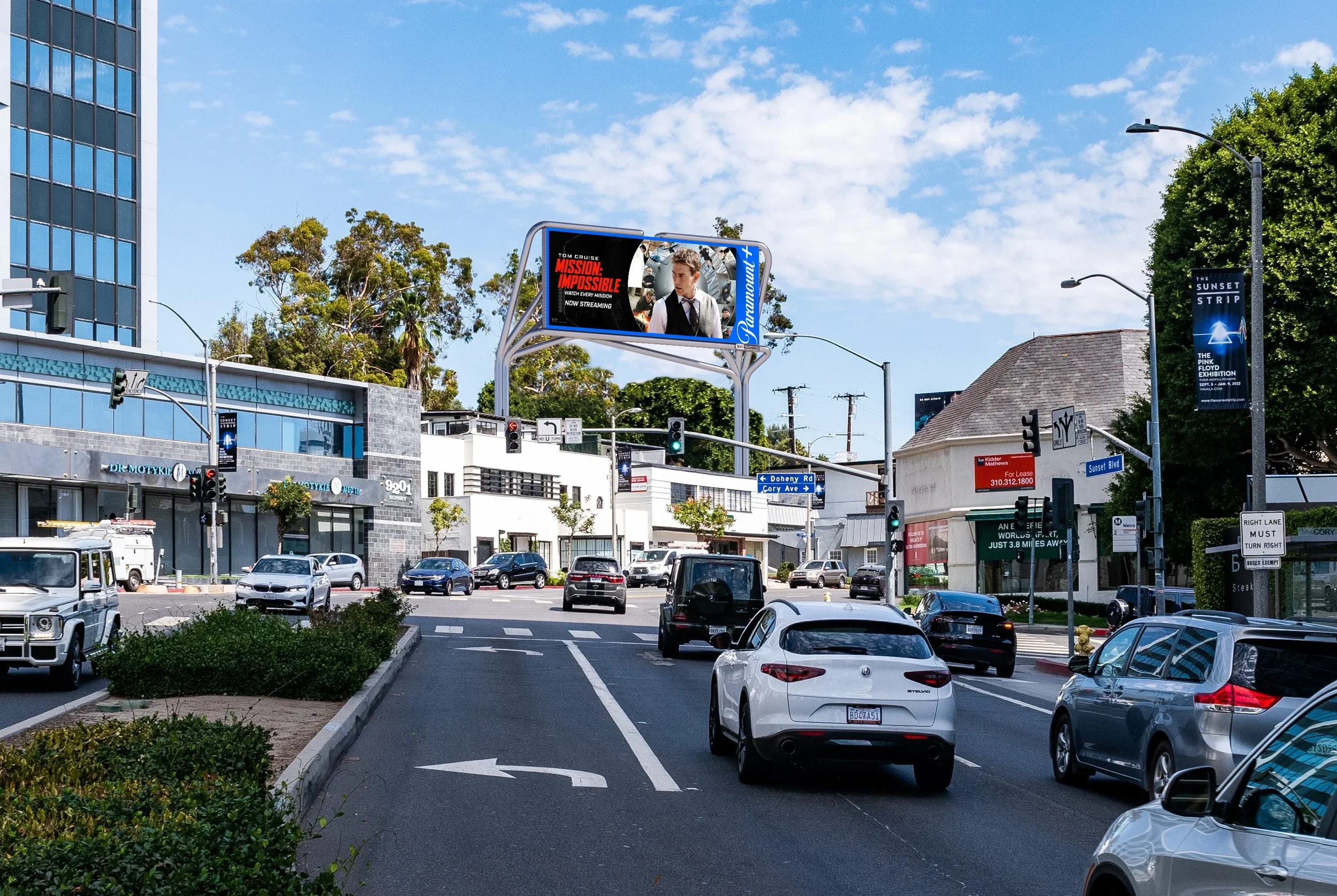   Mission: Impossible  on  Paramount+  DOOH advertisement 