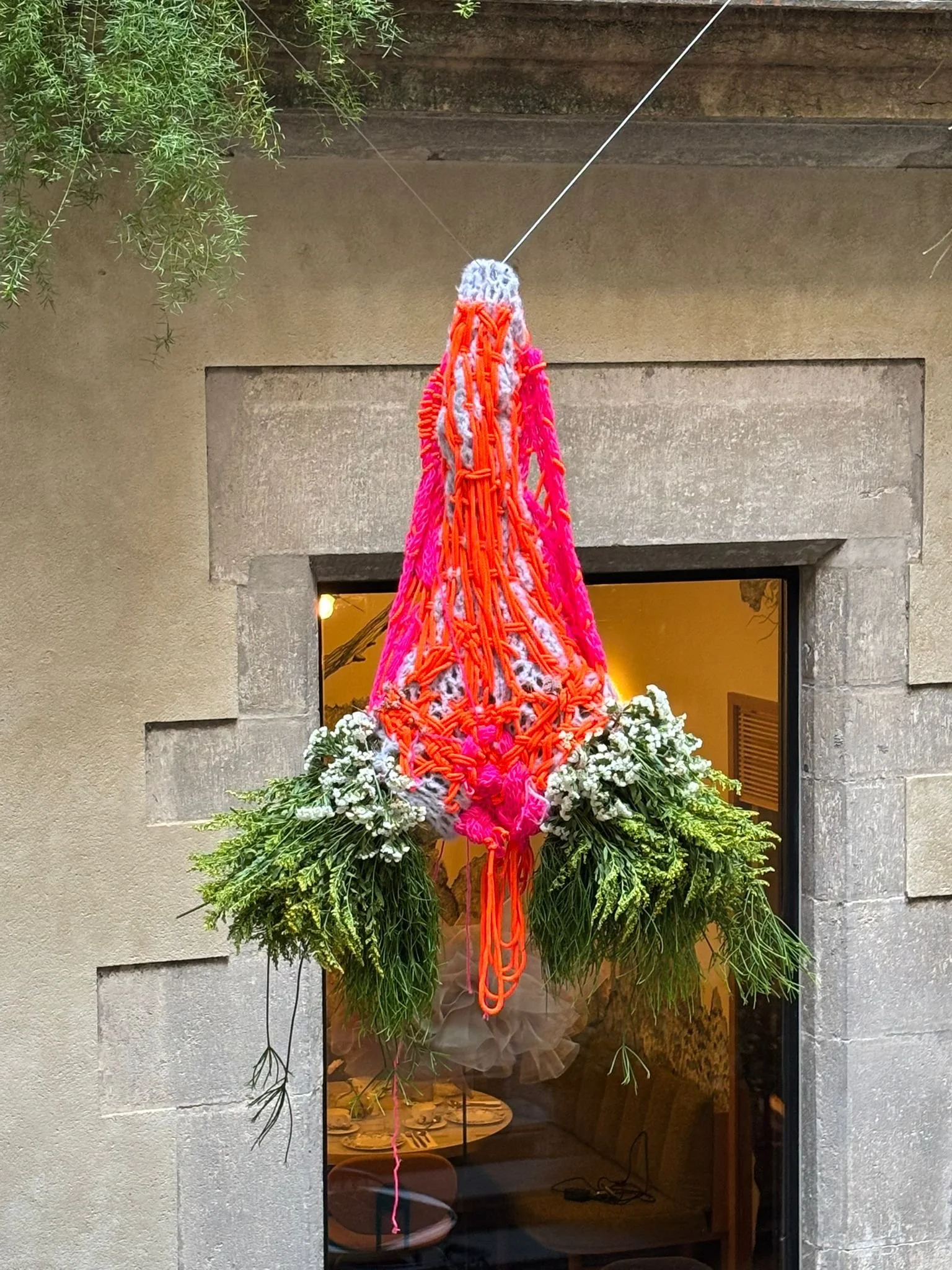 Bloom instalation for Palau Fugit 