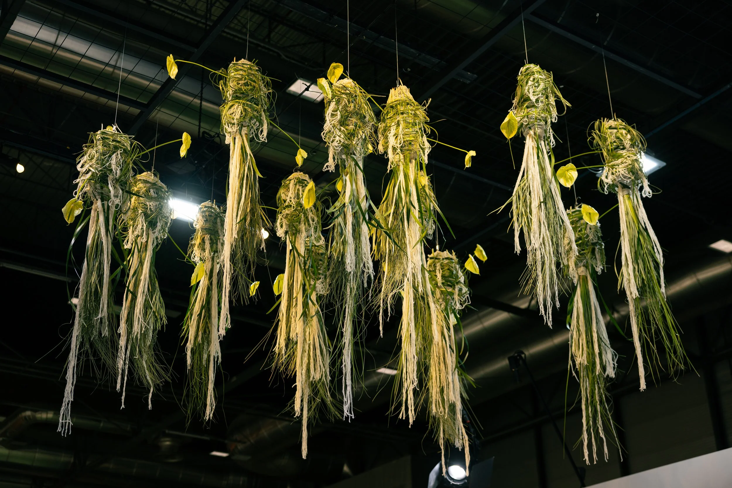 Botanical installation for Lexus 