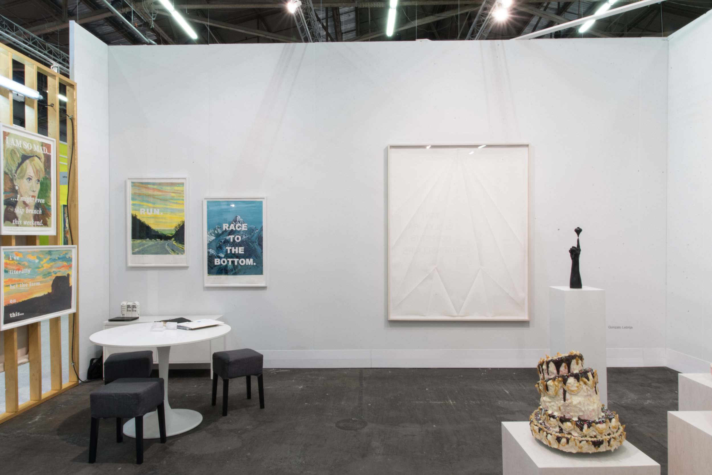  Fair view : Galerie Laurent Godin, Booth 719, March 2017 