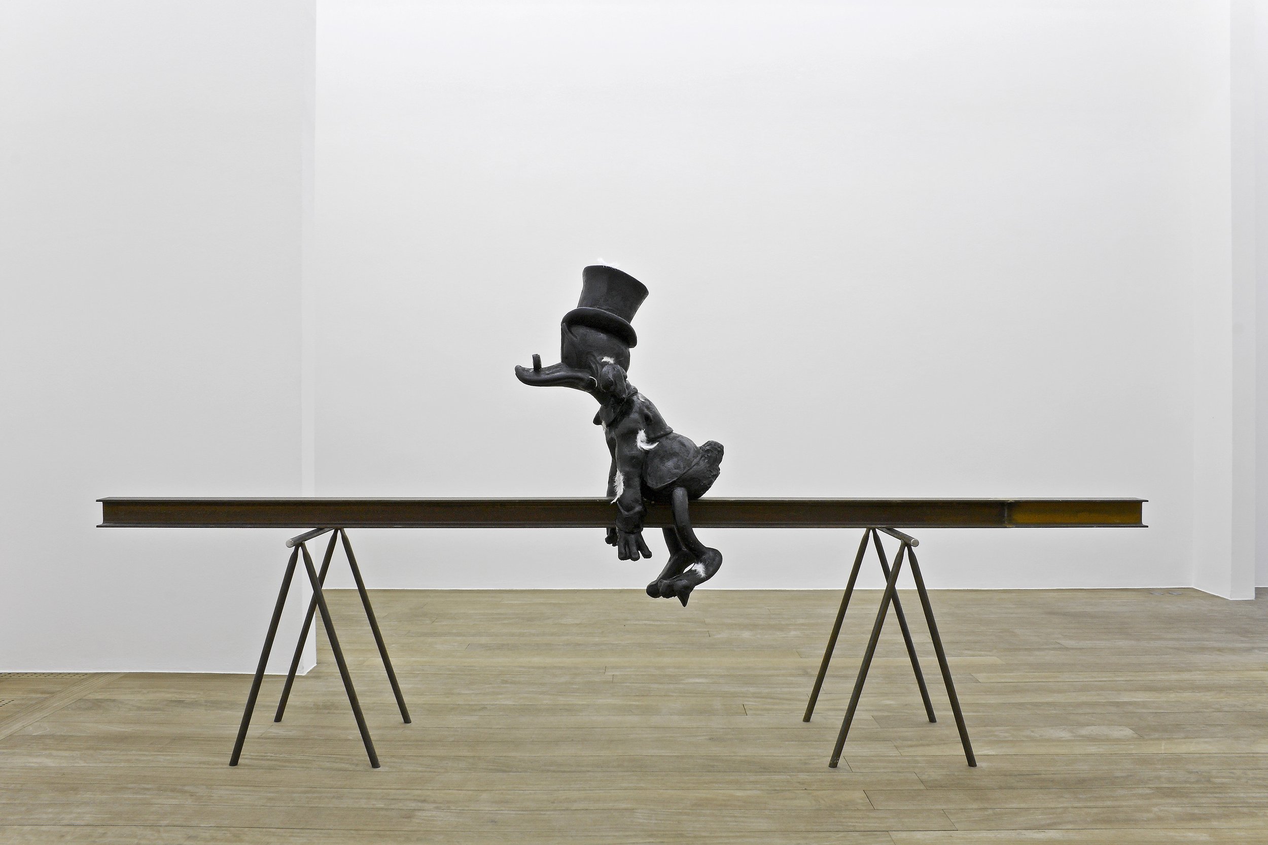 "Casse-toi alors pauvre canard !", Galerie Laurent Godin, 2010