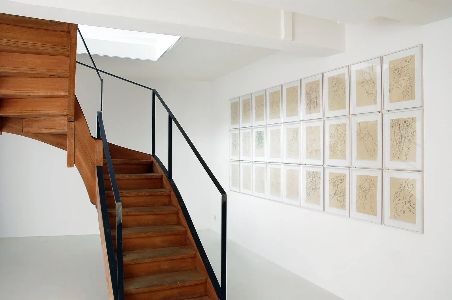 Gérard Traquandi, Galerie Laurent Godin, 2005