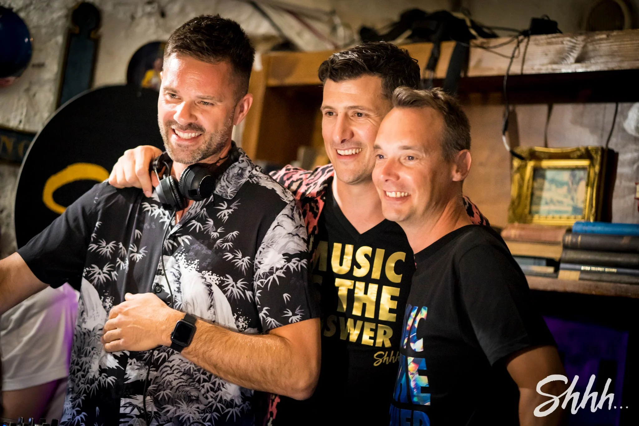 Founder of Shhh… Justin Douglas & Nig Clark & Eastie