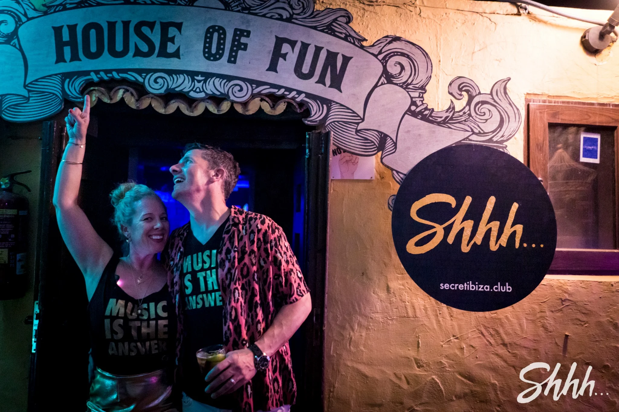 ‘Welcome to the house of fun’ Shhh... promoters and power couple Justin and Sara Douglas