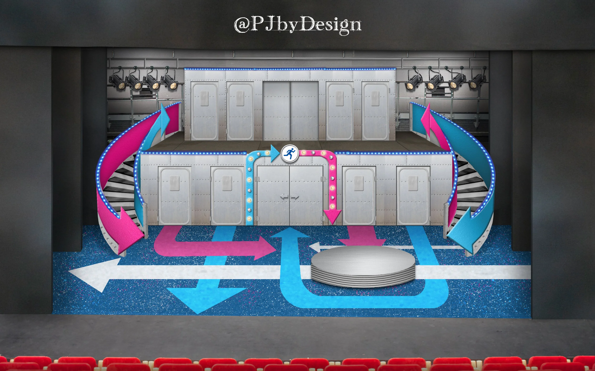 Catch Me If You Can — PJ McEvoy: Theatre Design