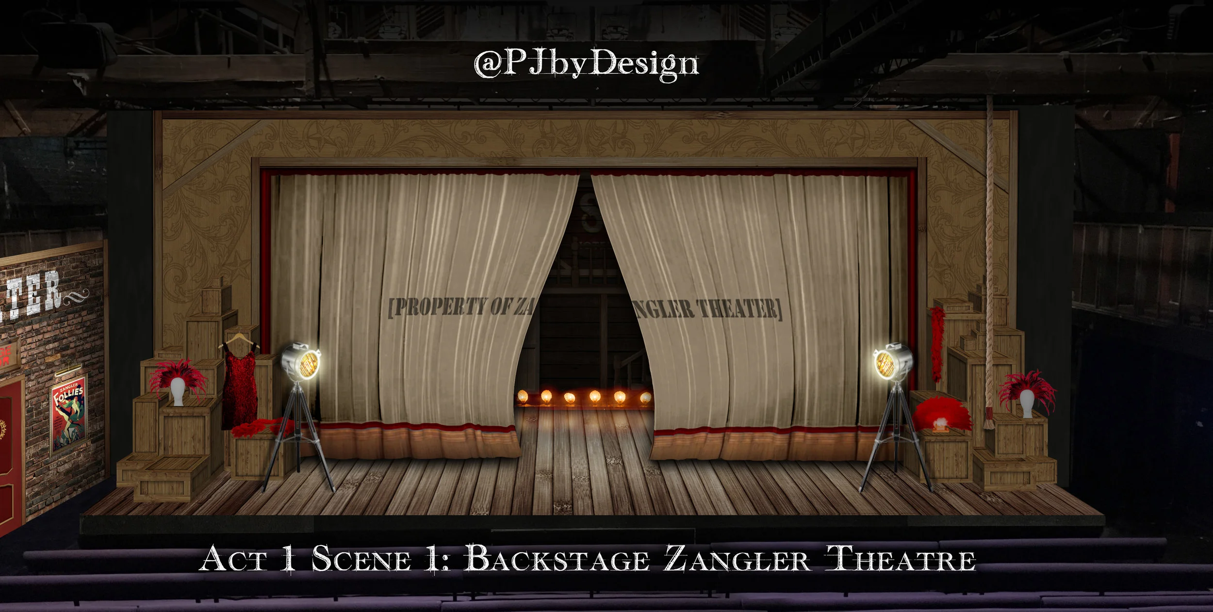 Crazy For You — PJ McEvoy: Theatre Design