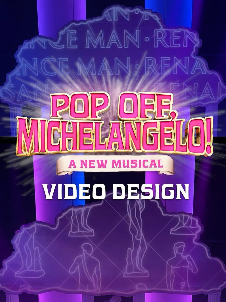 ☁️ A sample of my video design work for @popoffmichelangelo which is currently running at the Underbelly Boulevard in Soho until 13th July 

It&rsquo;s been a minute since I had a gig in London with a run this long - therefore I&rsquo;d love to use i