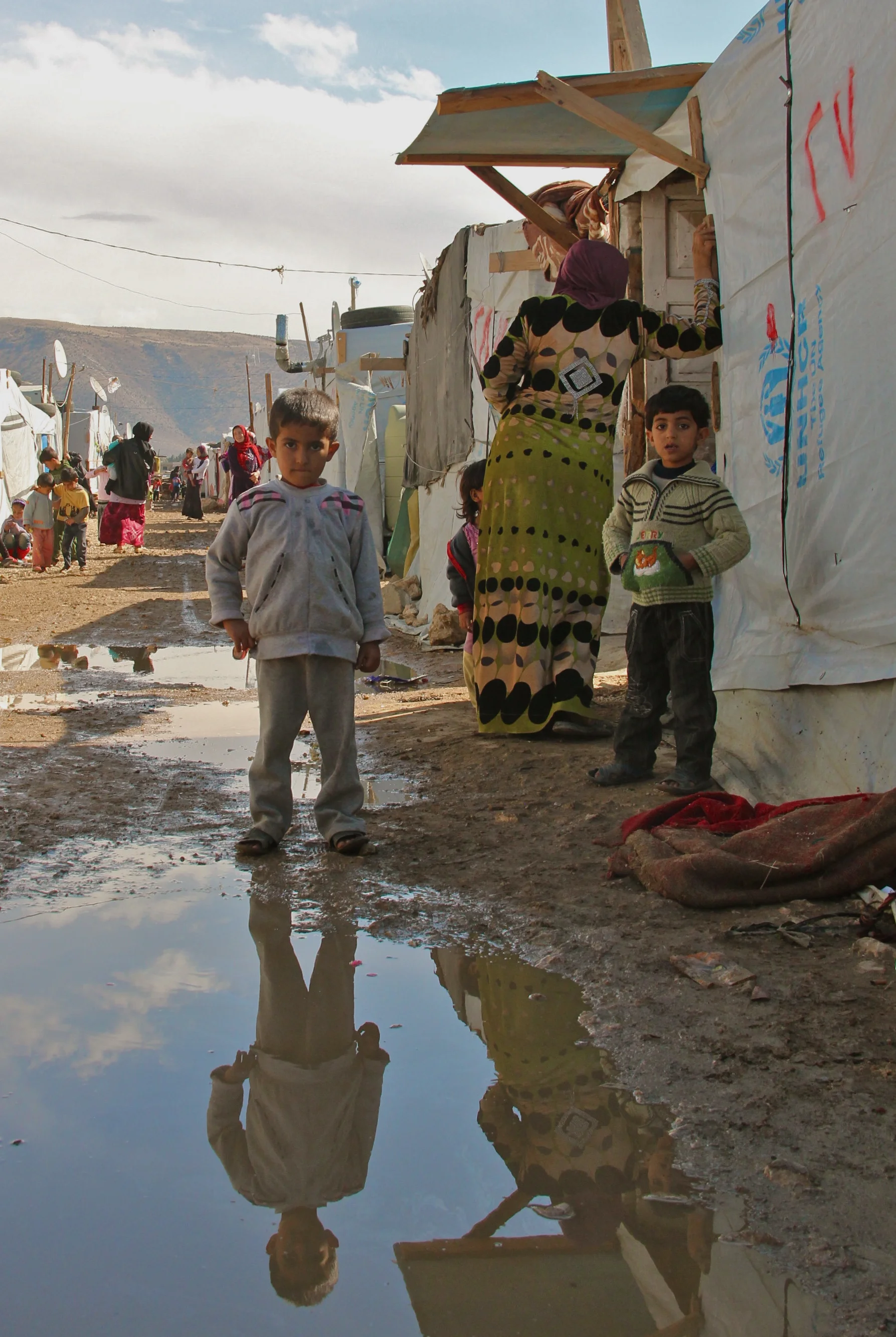 Syrian Refugee Camp, Bekaa Valley, Lebanon
